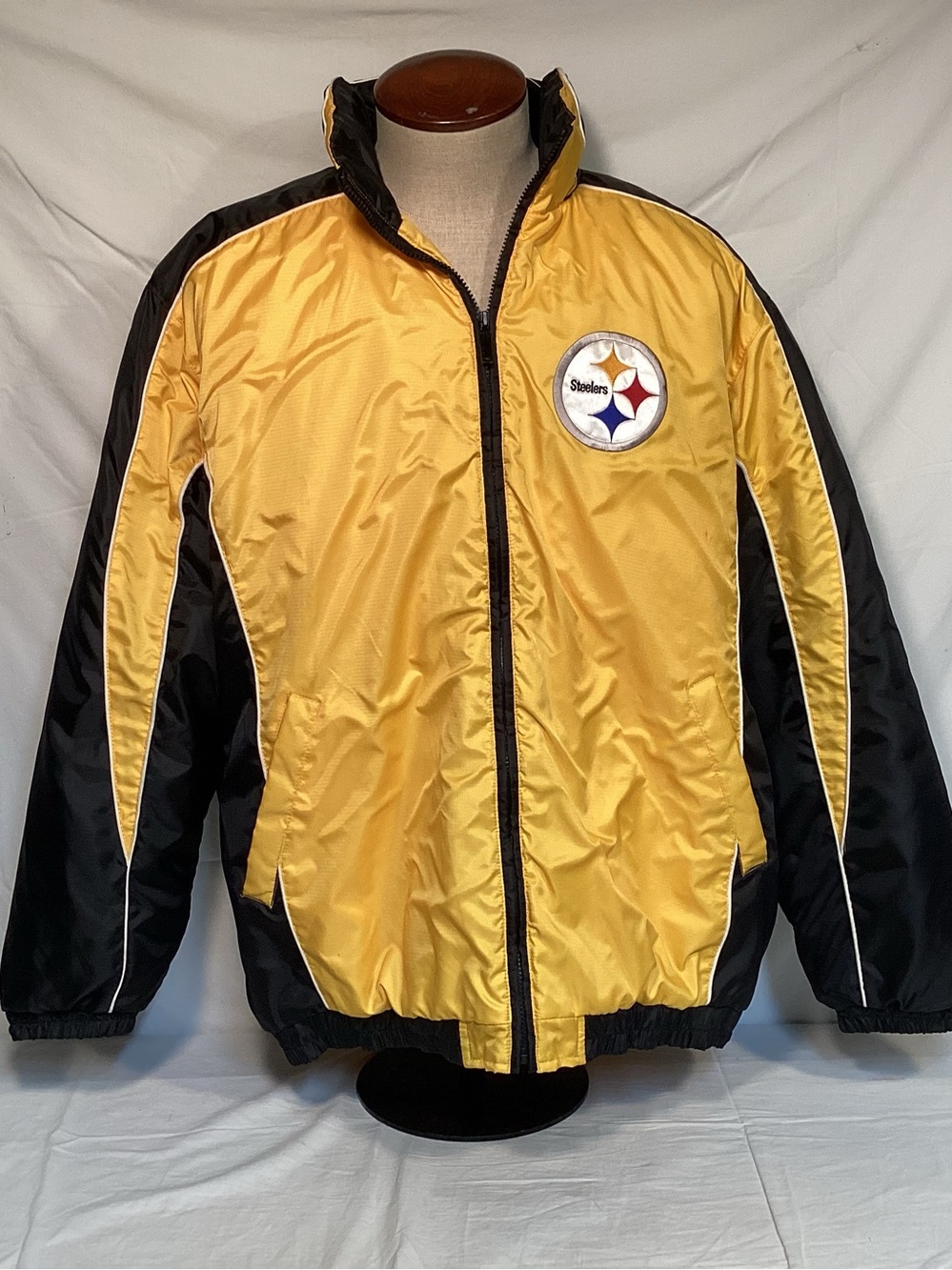 Pittsburgh Steelers NFL G-III Black And Gold Jacket Men’s Size XXL